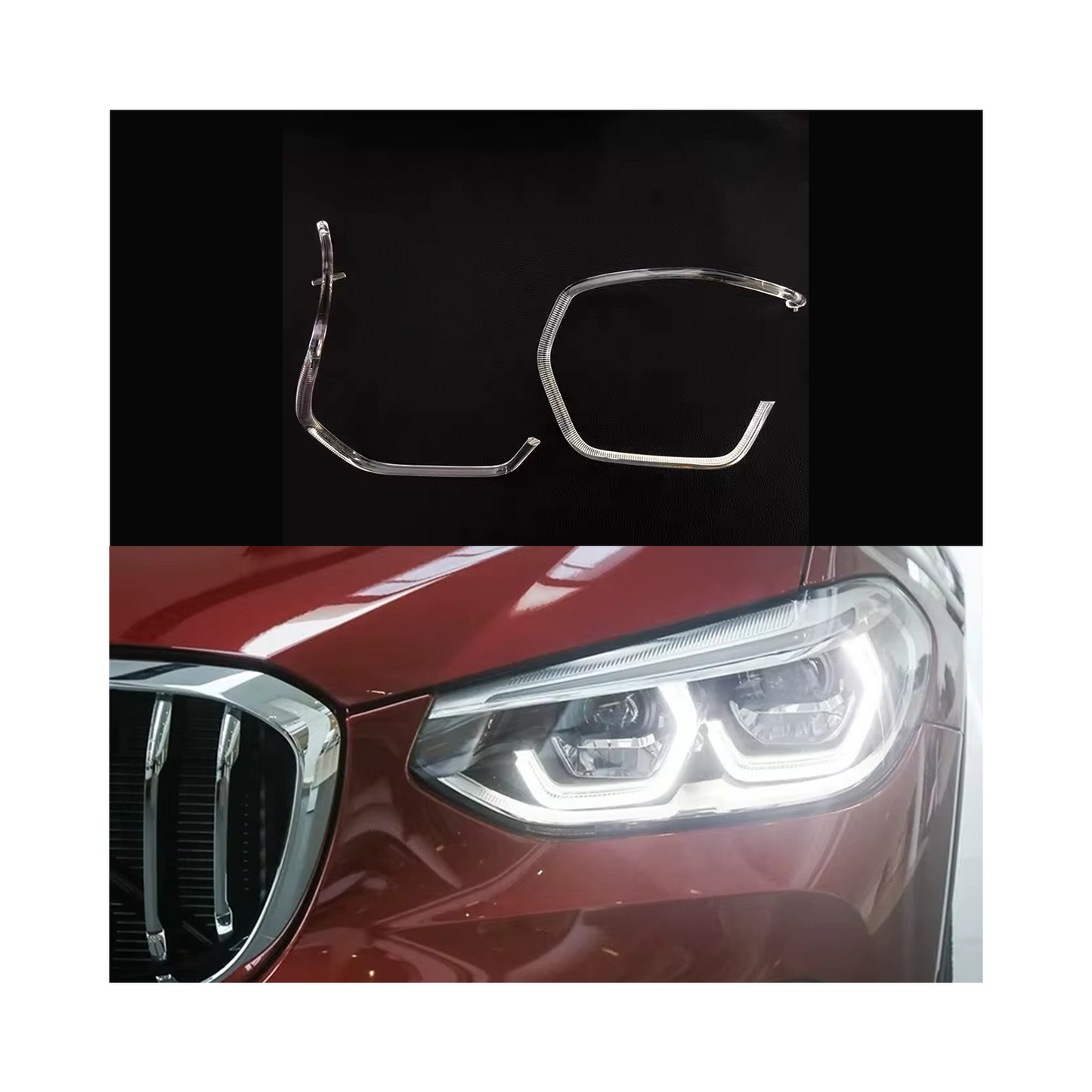 Set fibra optica reparatie DRL BMW X3 G01 X4 G02 2018 - 2020