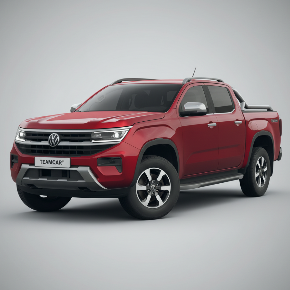 Covorase Auto TeamCar® Tip Tavita Compatibile Volkswagen Amarok 2 Pickup (2023–2025)