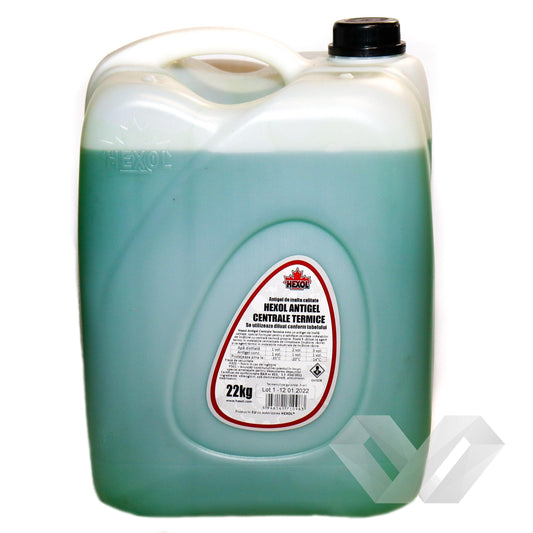 Antigel verde G11 centrale termice concentrat Hexol, -70°C, 11kg