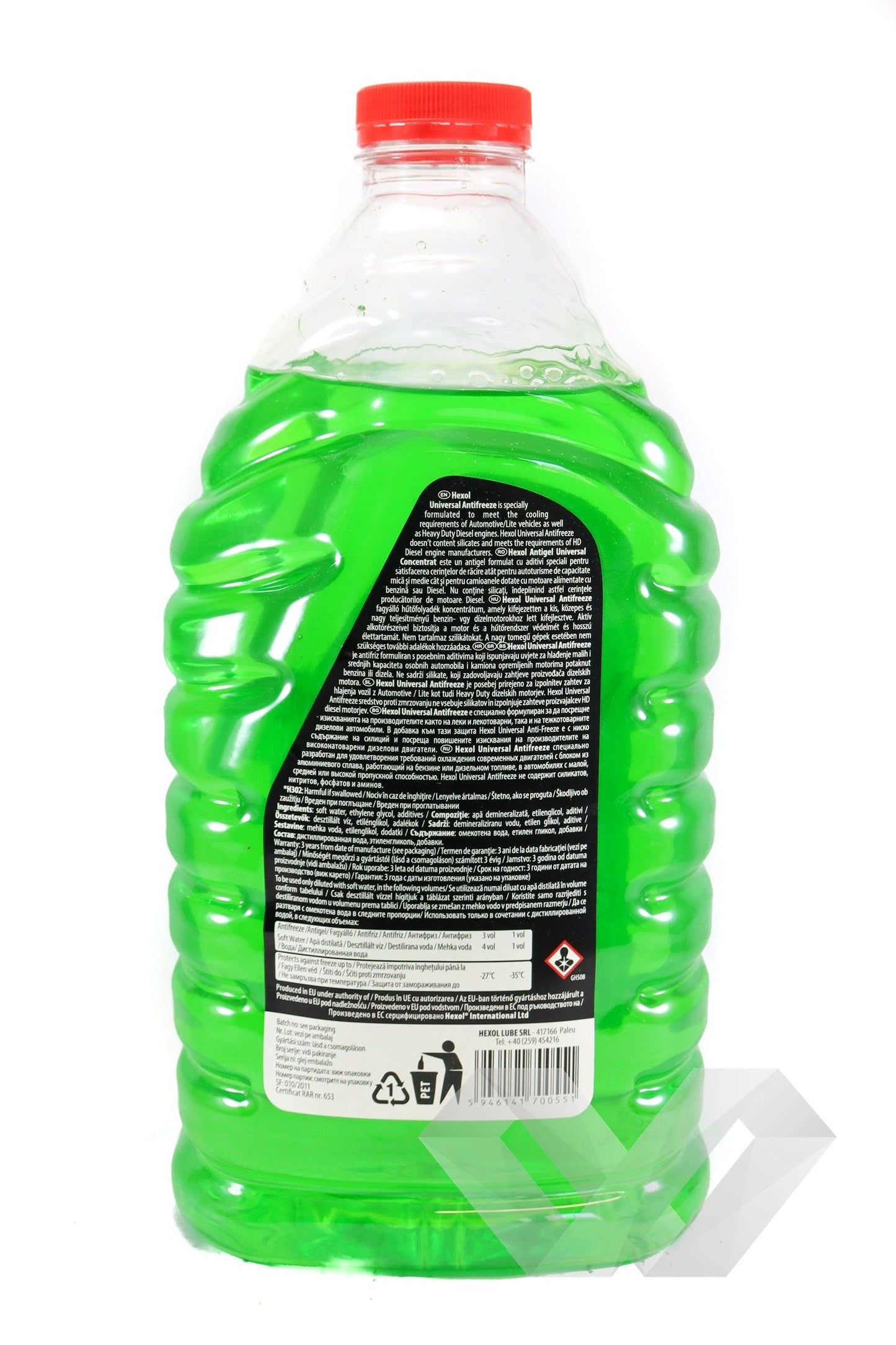 Antigel verde G11 concentrat Hexol, -70°C, 4L