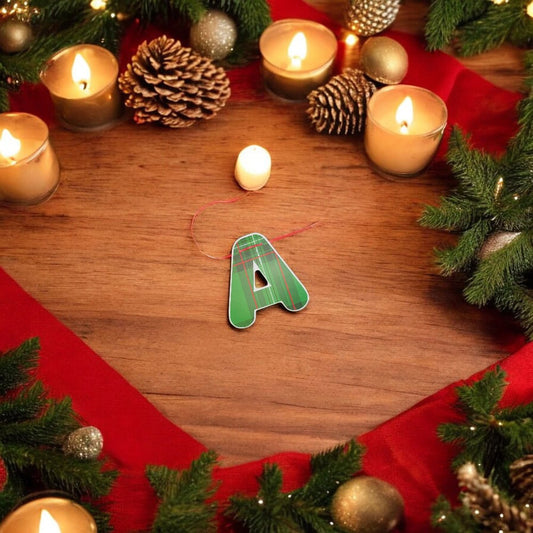 Banner Crăciun cu mesaj Merry Christmas - model 2 roșu și verde
