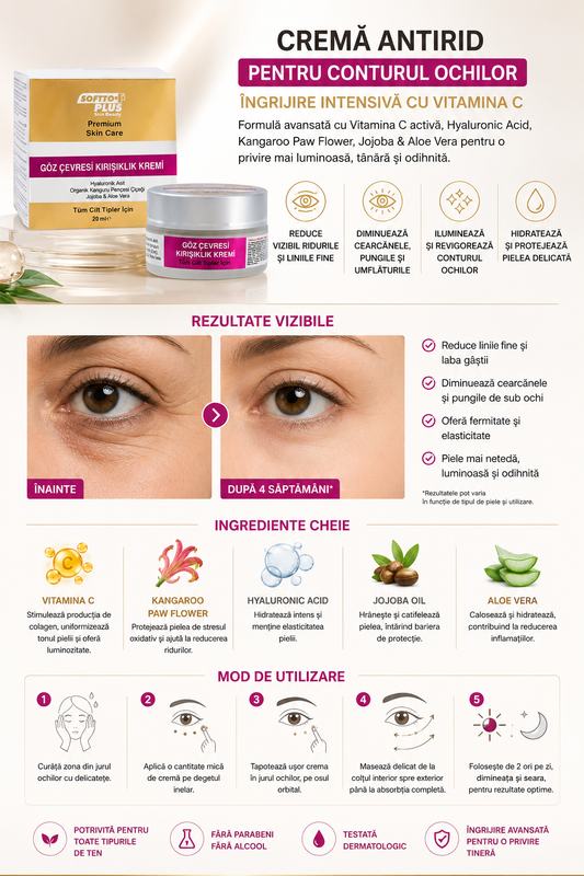 Cremă Antirid Contur Ochi 20ml
