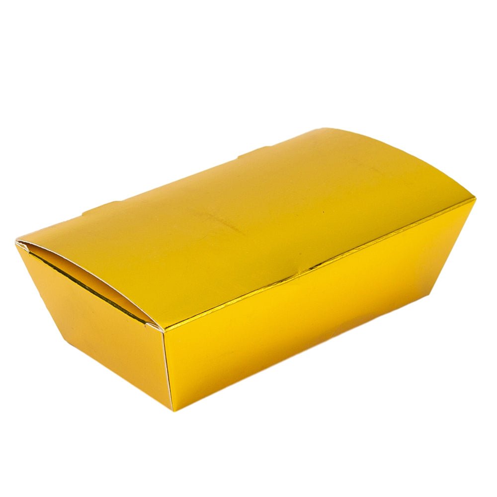 Cutie cadou carton imitație lingou (set 24 buc)