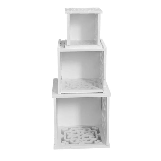 Set de 3 cutii de bijuterii din PVC KOMATEX, D4