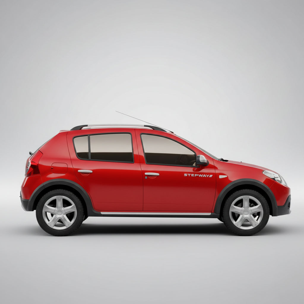 Covorase Tip Tavita Compatibile Dacia Sandero Stepway 2009-2012 , Silver