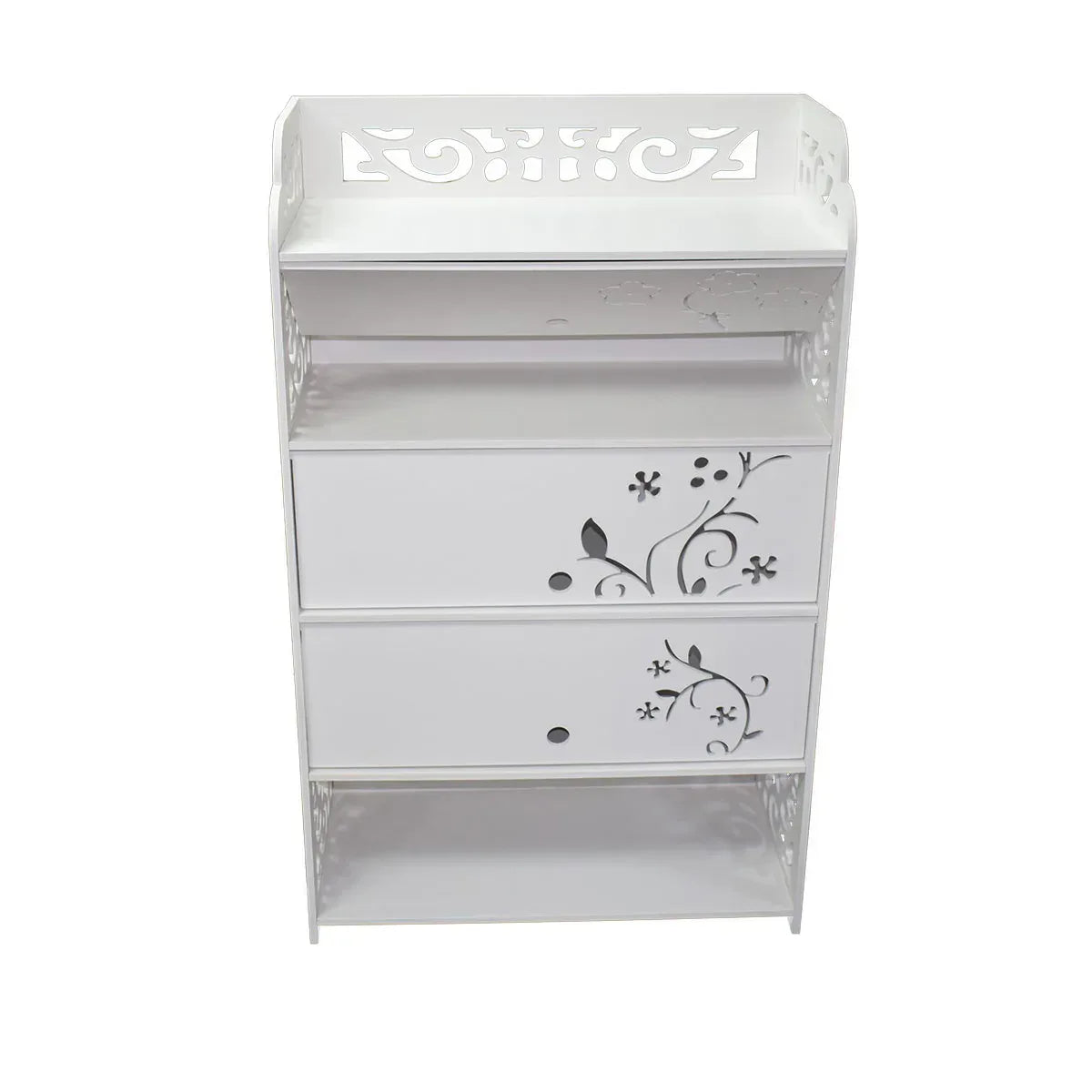 Dulapior 4 rafturi,Naimeed D3486, culoare Alb,100 x 60 x 32 cm
