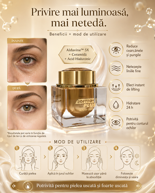 Cremă Iluminatoare Anti-îmbătrânire pentru Conturul Ochilors – 30 ml