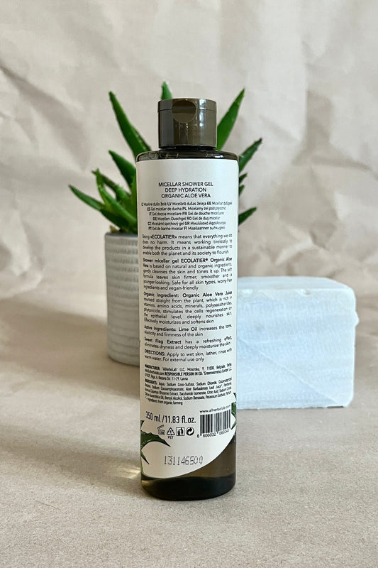 Gel de duș micelar cu Aloe Vera