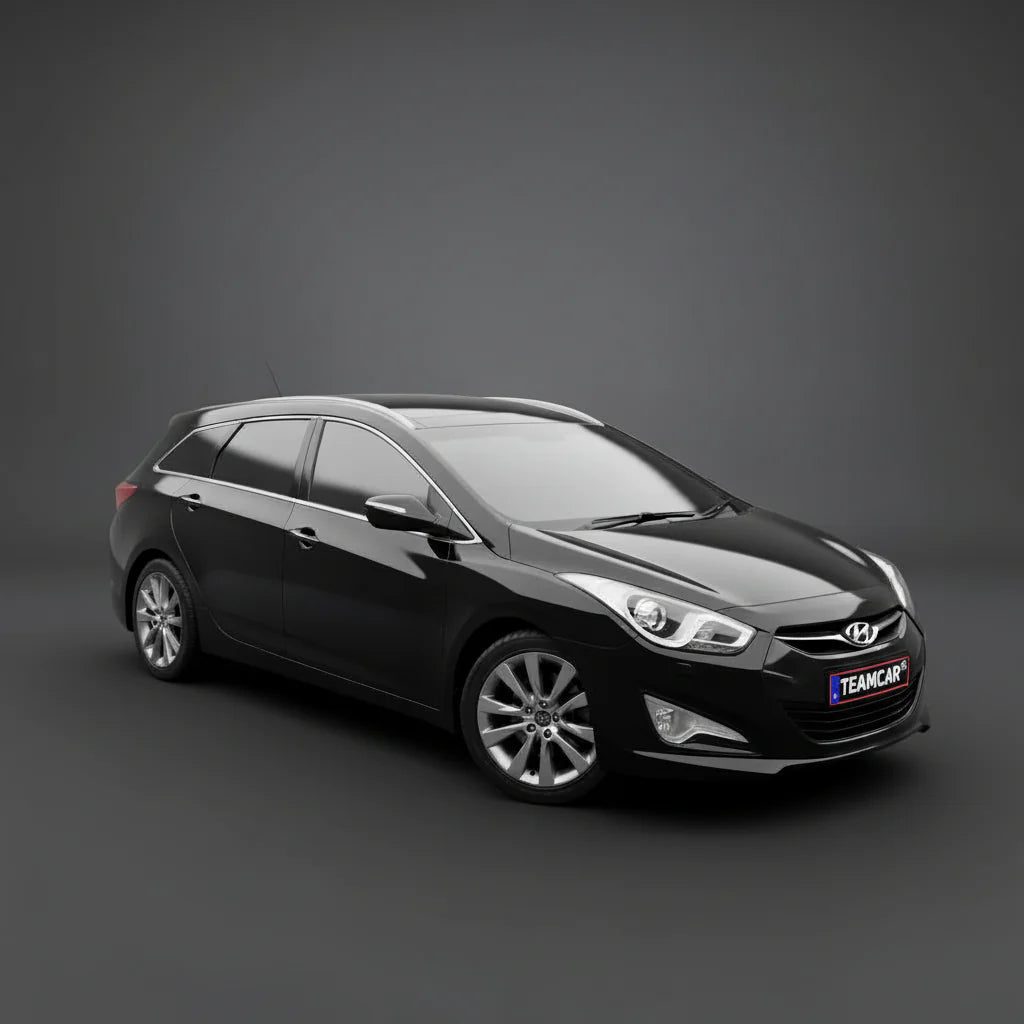 Covorase Hyundai i40 Wagon 2011–2015 - Cauciuc Tip Tavita -Silver