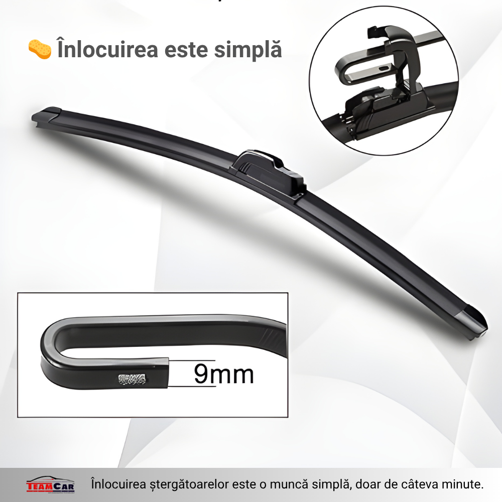 Set stergătoare Citroën Berlingo I (1996–2008) TeamCar® Flat – Set față