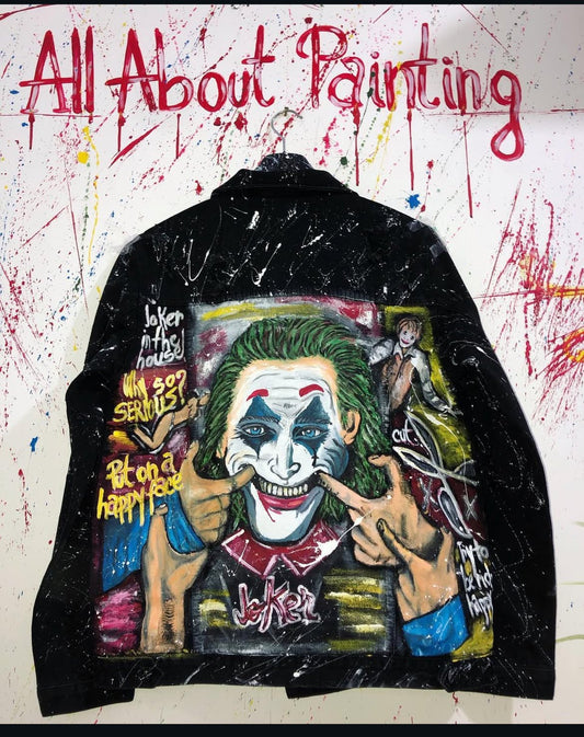 Jacheta denim joker