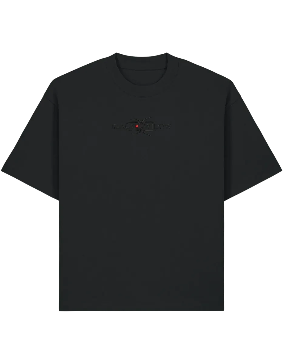 Black widow tricou