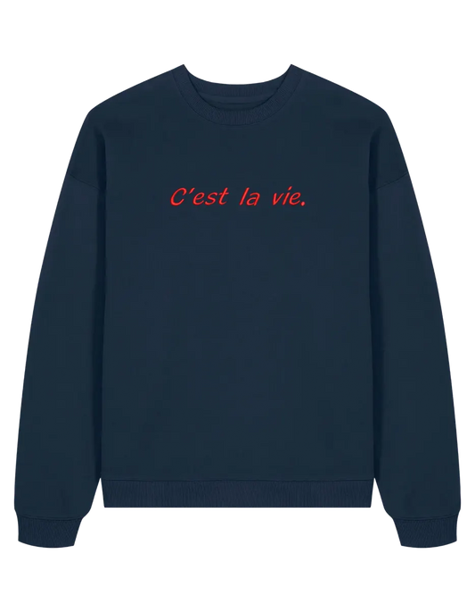 C'est la vie sweatshirt Girly