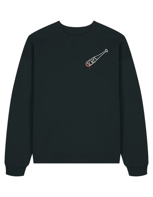 Bloody bat sweatshirt The Walking Dead