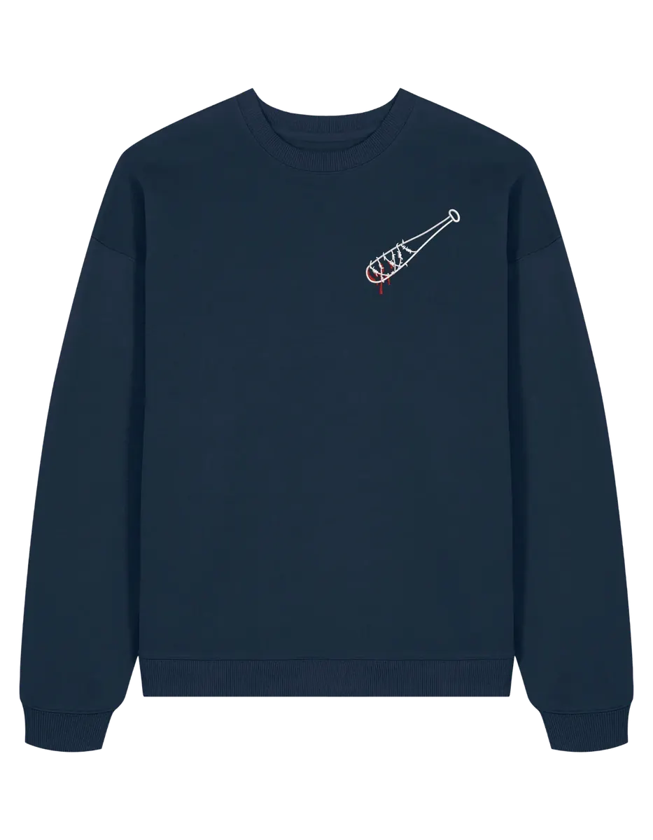 Bloody bat sweatshirt The Walking Dead