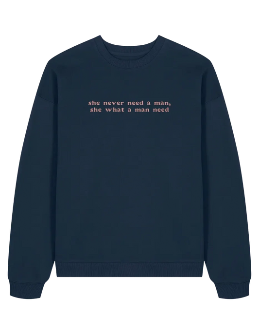 A man need sweatshirt The Weeknd
