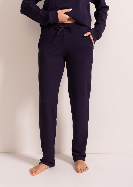 Pantaloni Damă Pique Mood Eucalipt