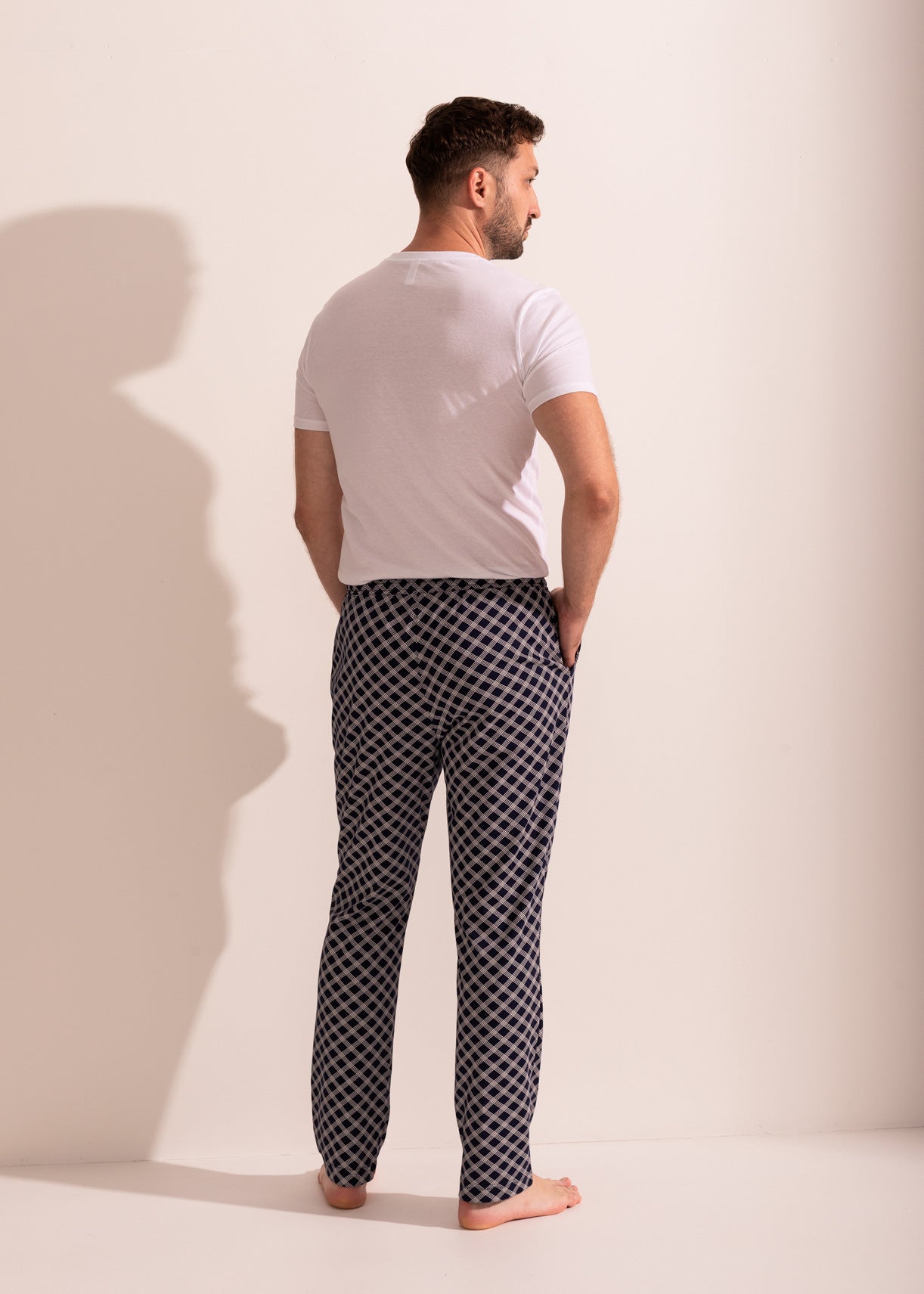 Pantaloni Pijama Bărbați Arlo Bumbac TWIN