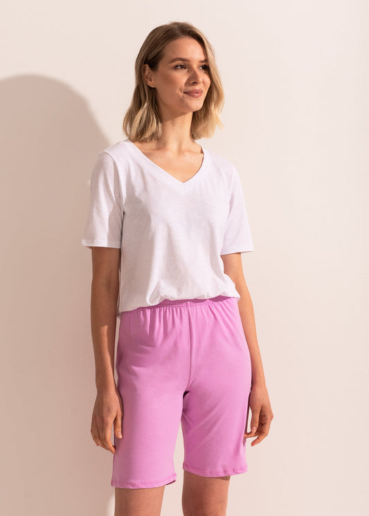 Pantaloni Pijama Damă Scurți