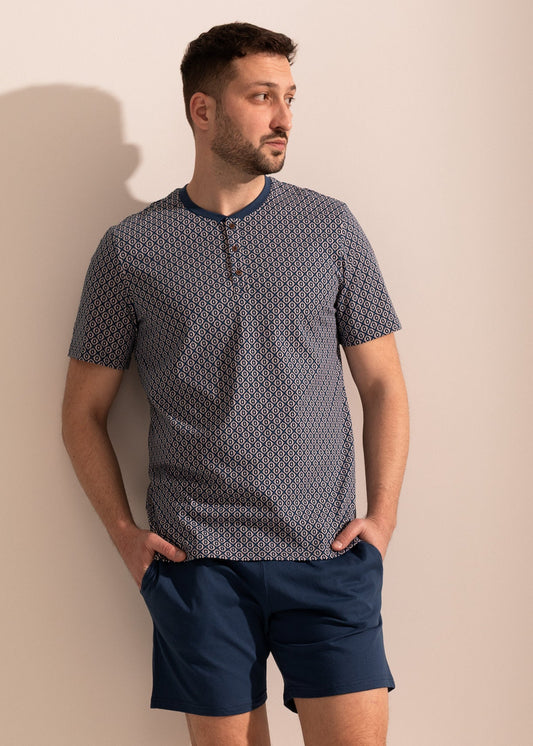 Pijama Bărbați Arlo Bumbac TWIN
