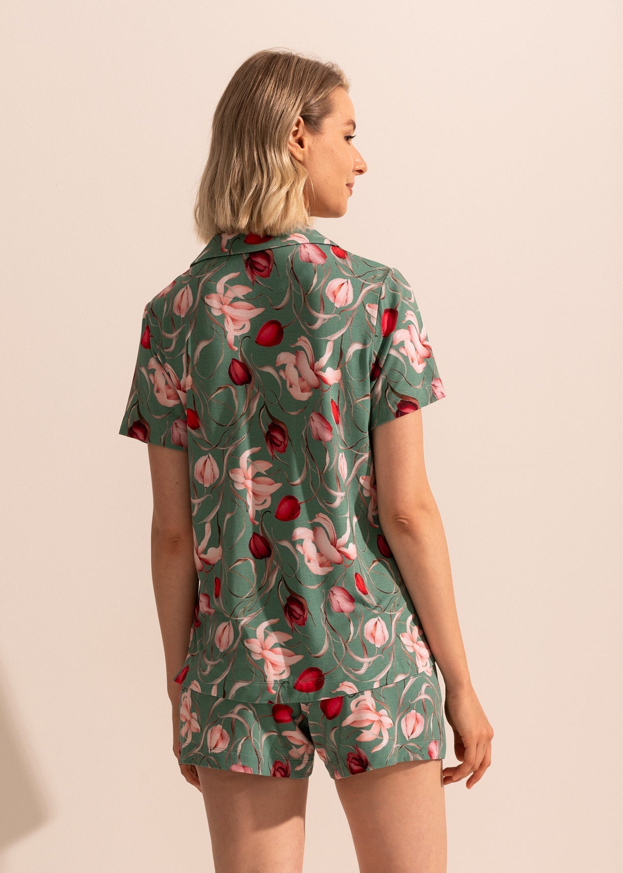 Pijama Damă Flora Modal
