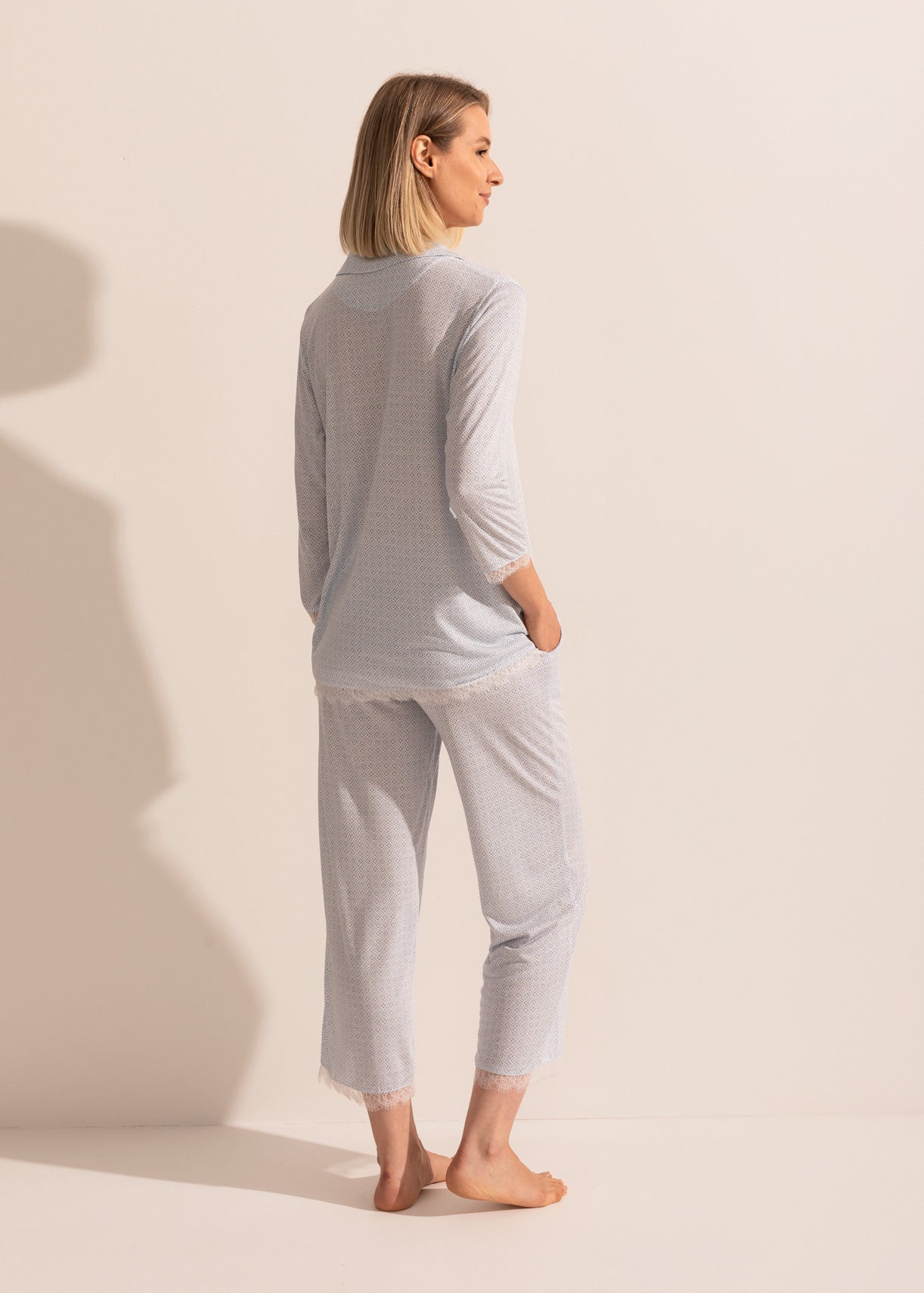 Pijama Damă Clara Micromodal