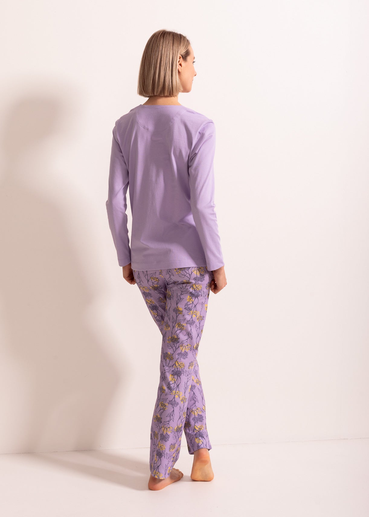Pijama Damă Malena Bumbac TWIN