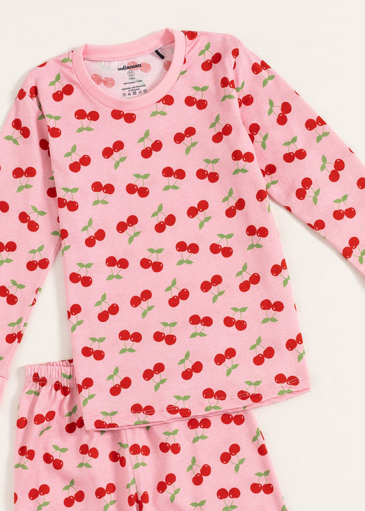 Pijama Copii Alice Bumbac