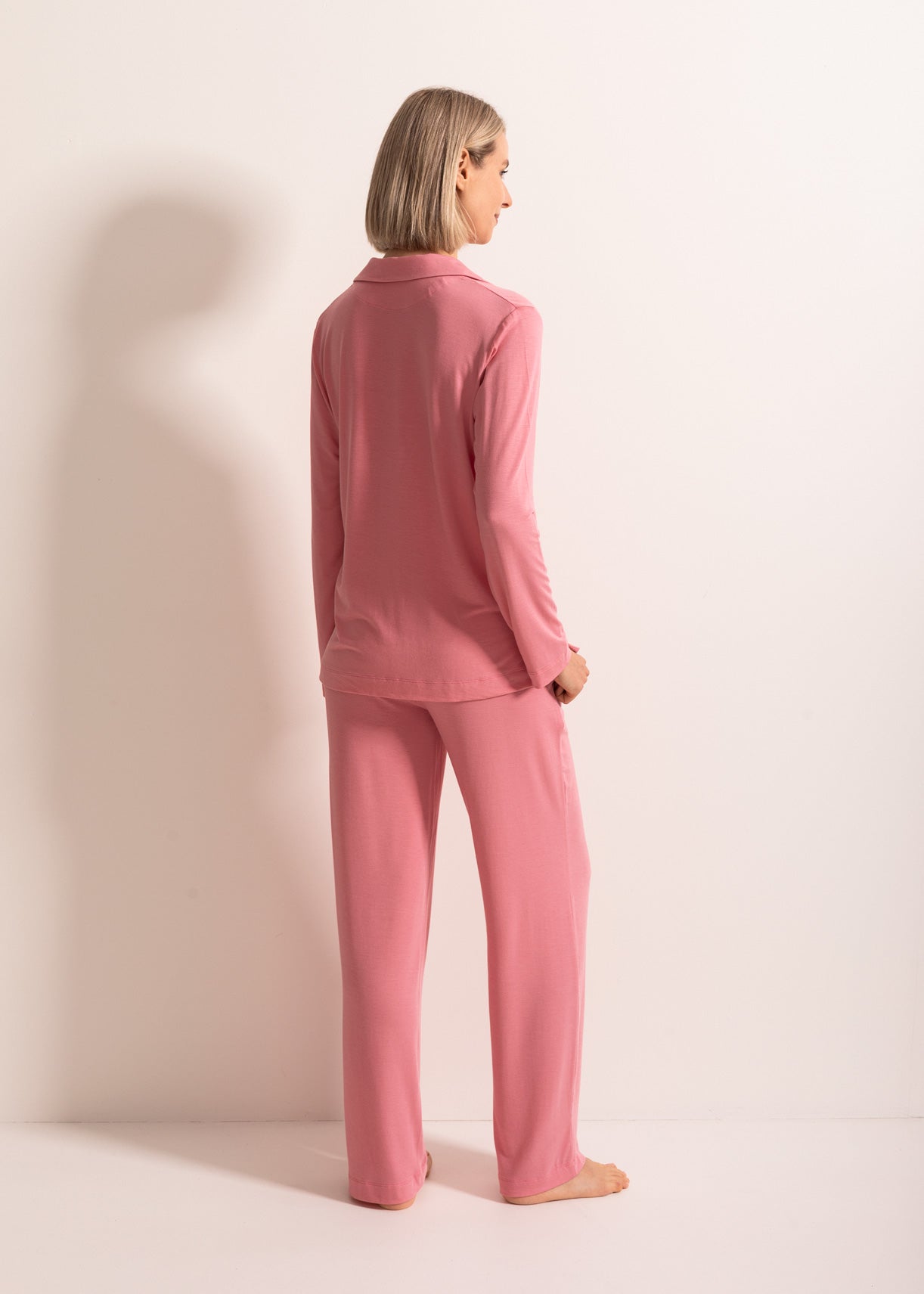 Pijama Rever Damă Flora Modal