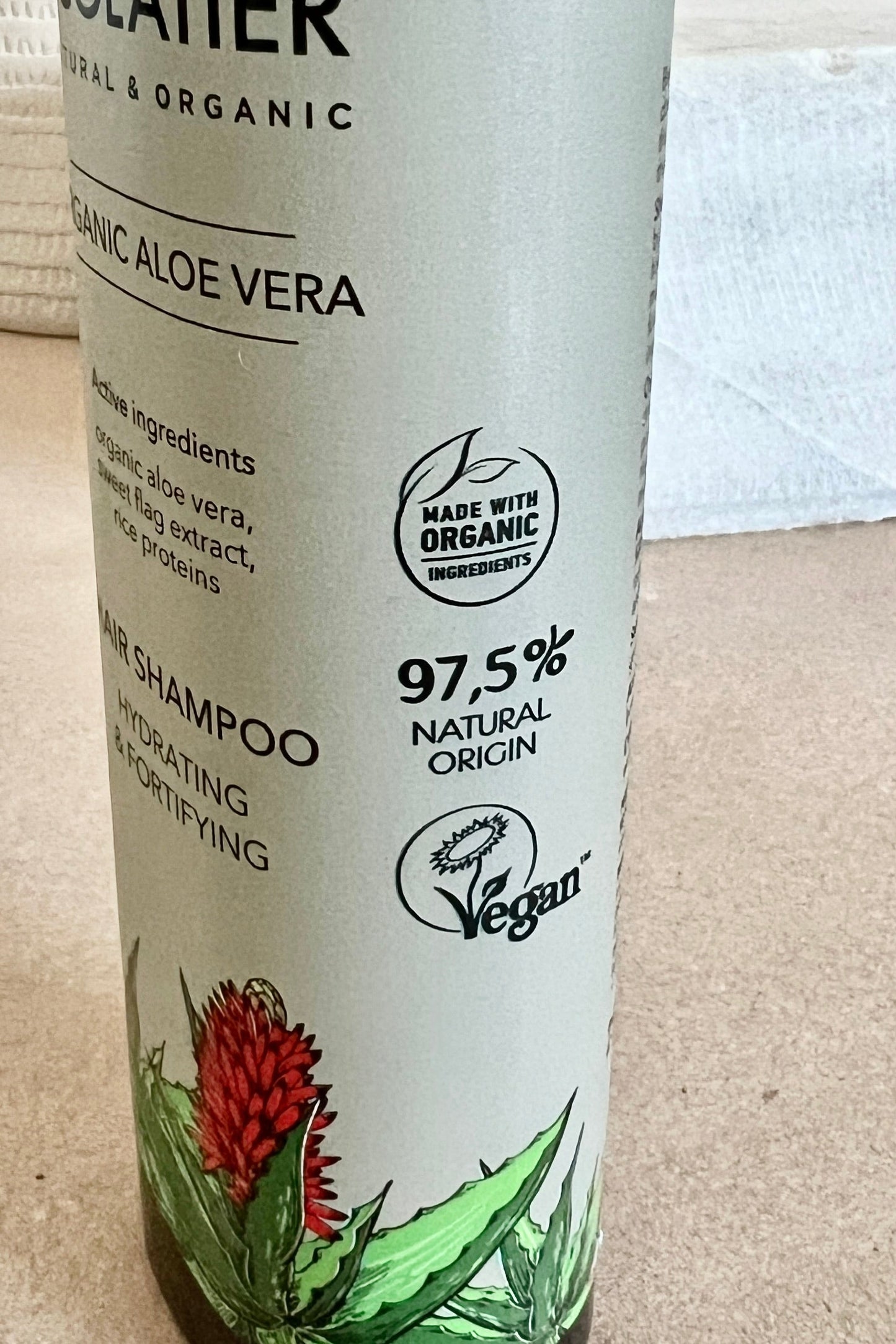 Șampon micelar cu Aloe Vera