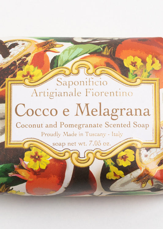 Săpun Natural Fiorentino Cocos Și Rodie Handmade