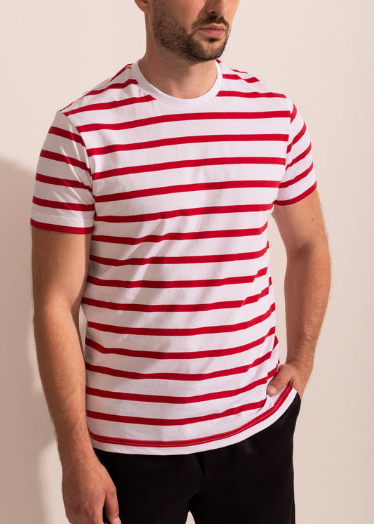 Tricou Bărbați Simple Stripe