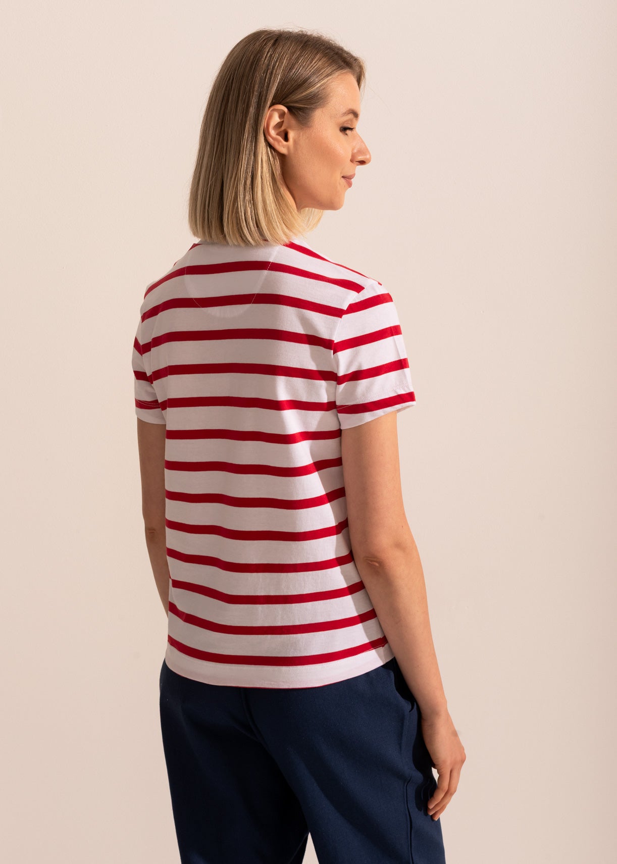 Tricou Damă Simple Stripe