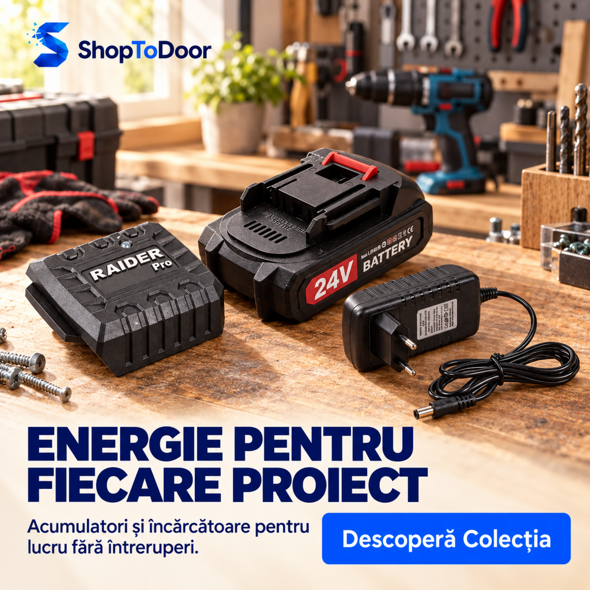Acumulatori & Încărcătoare – Energie pentru fiecare proiect