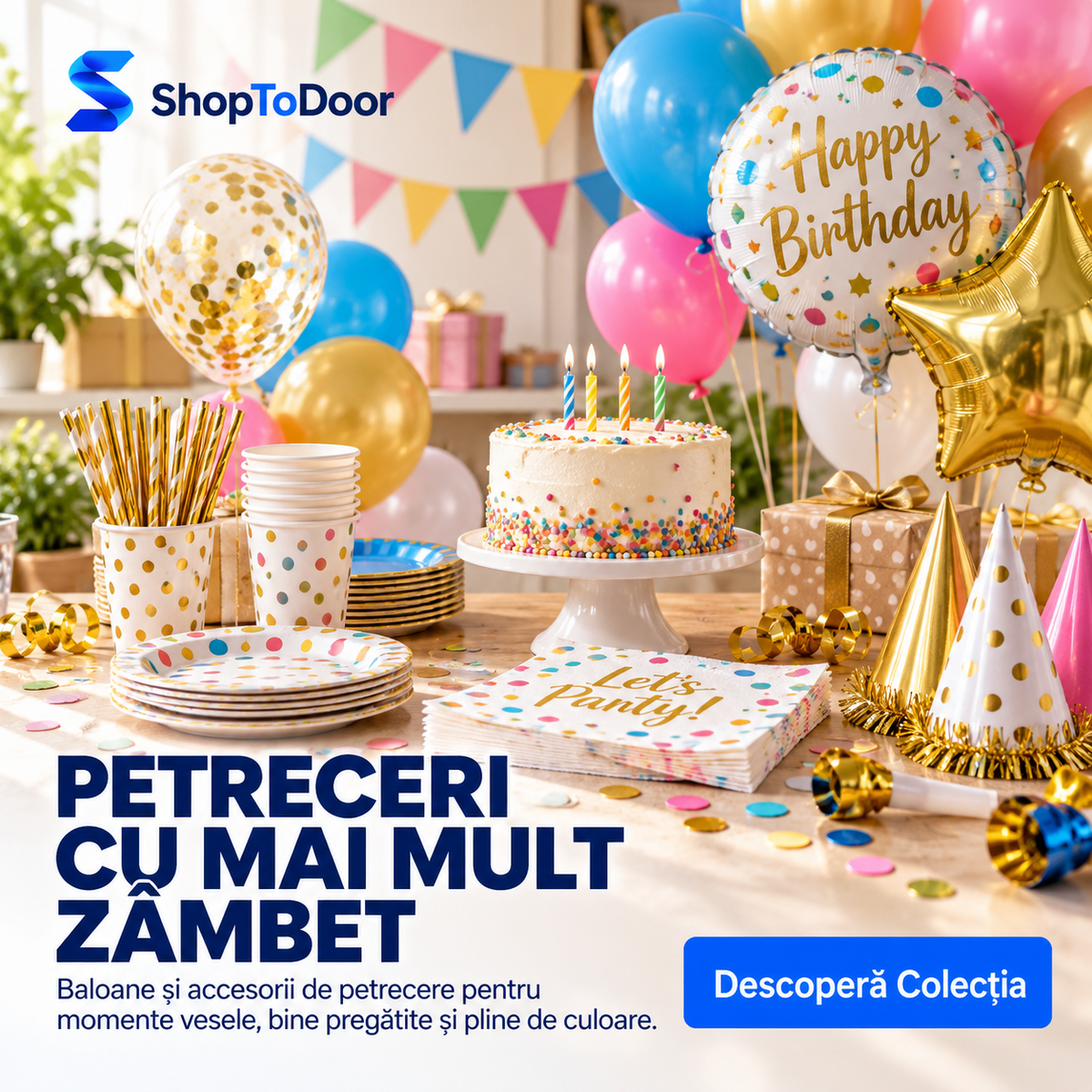 Baloane & Articole Petrecere - ShopToDoor