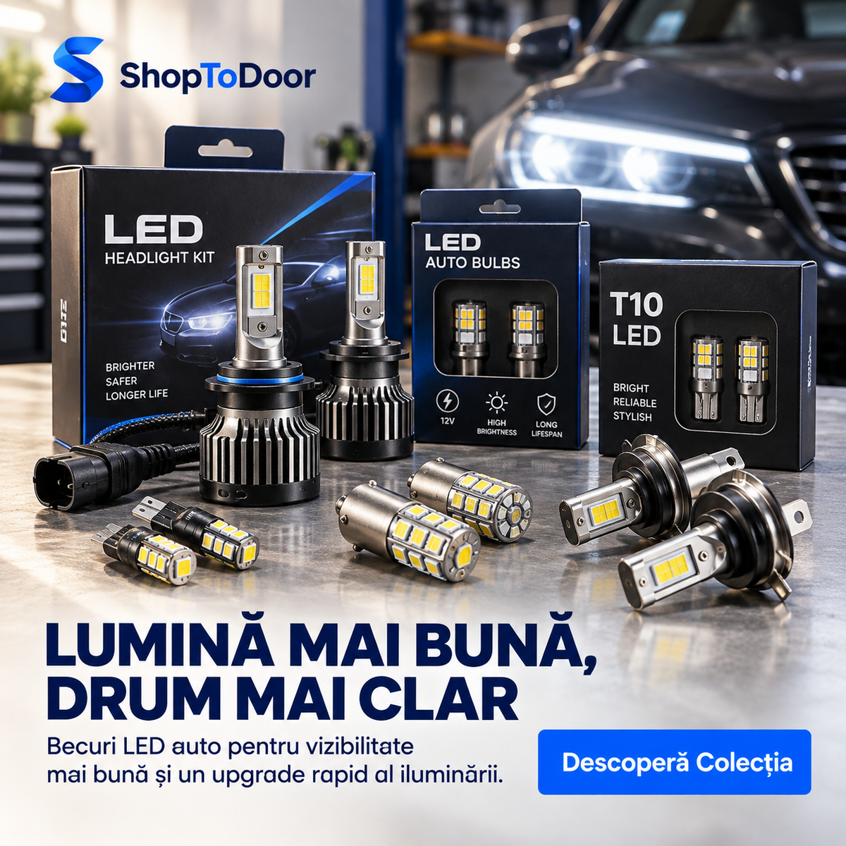 Becuri LED Auto - ShopToDoor