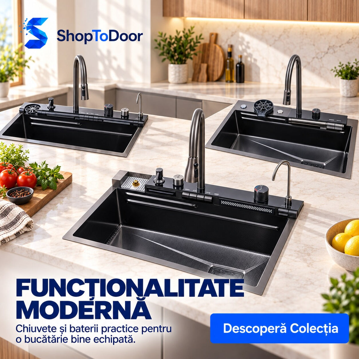 Chiuvete și baterii pentru bucătărie – ShopToDoor