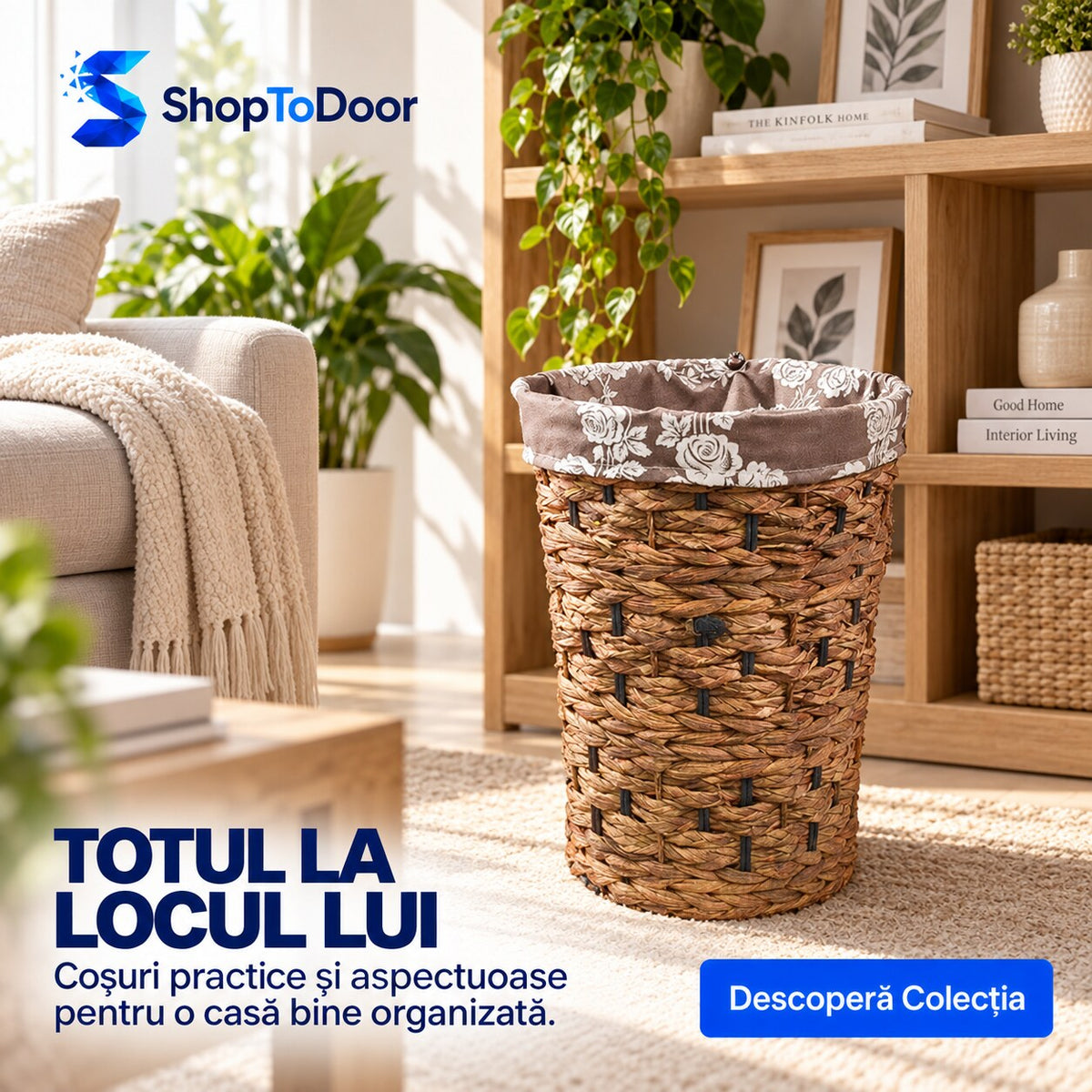 Card ShopToDoor – Coșuri de Depozitare