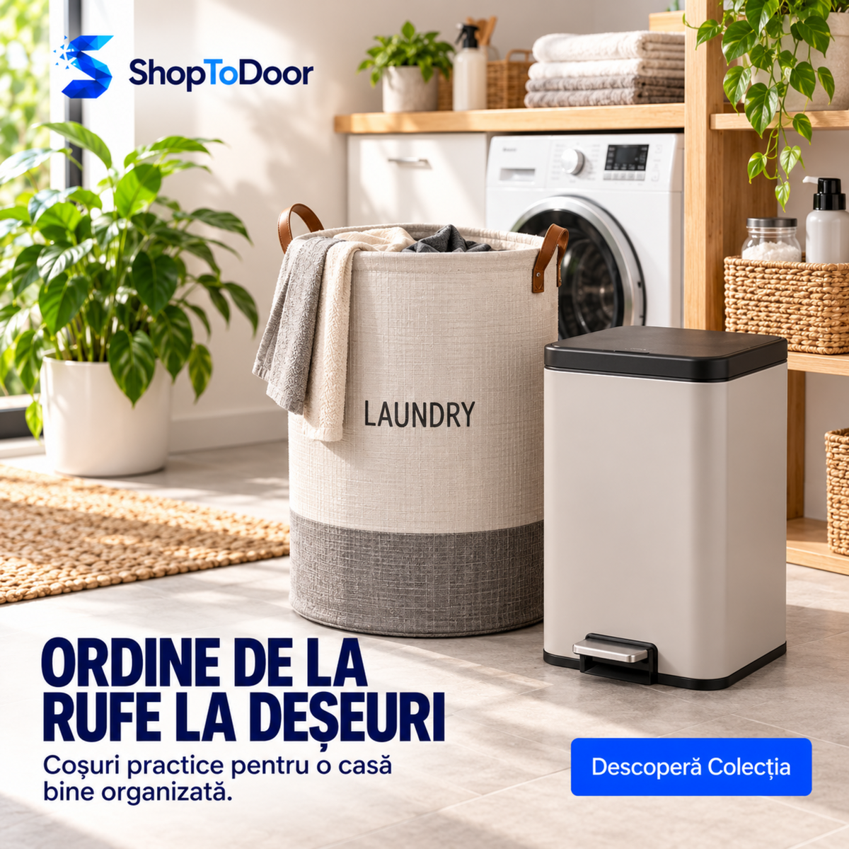 Coșuri de rufe și gunoi ShopToDoor