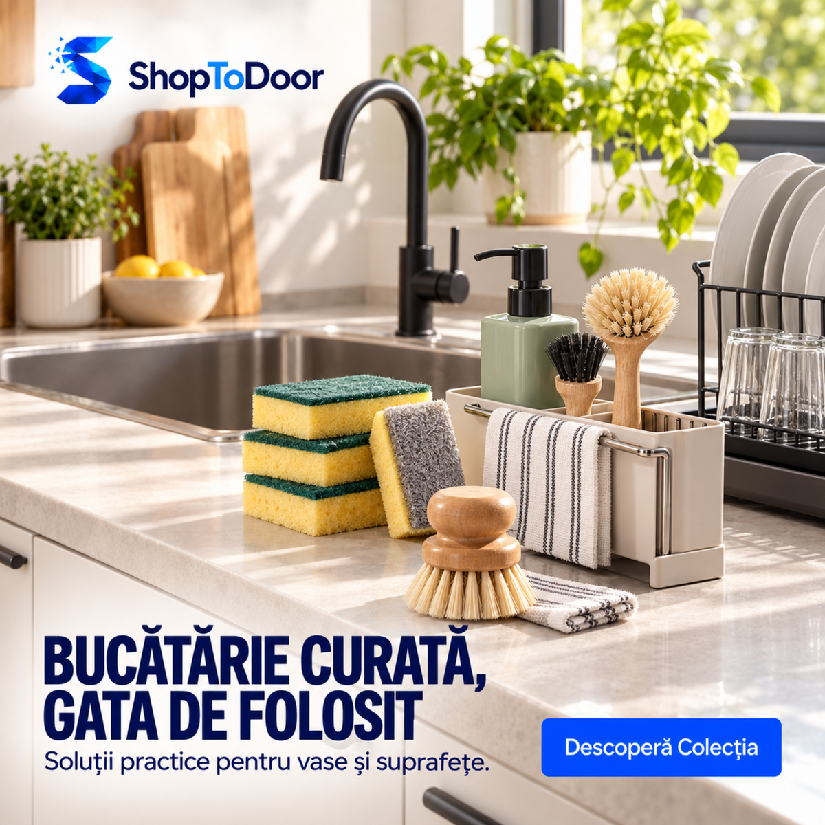 Curățenie bucătărie și vase ShopToDoor