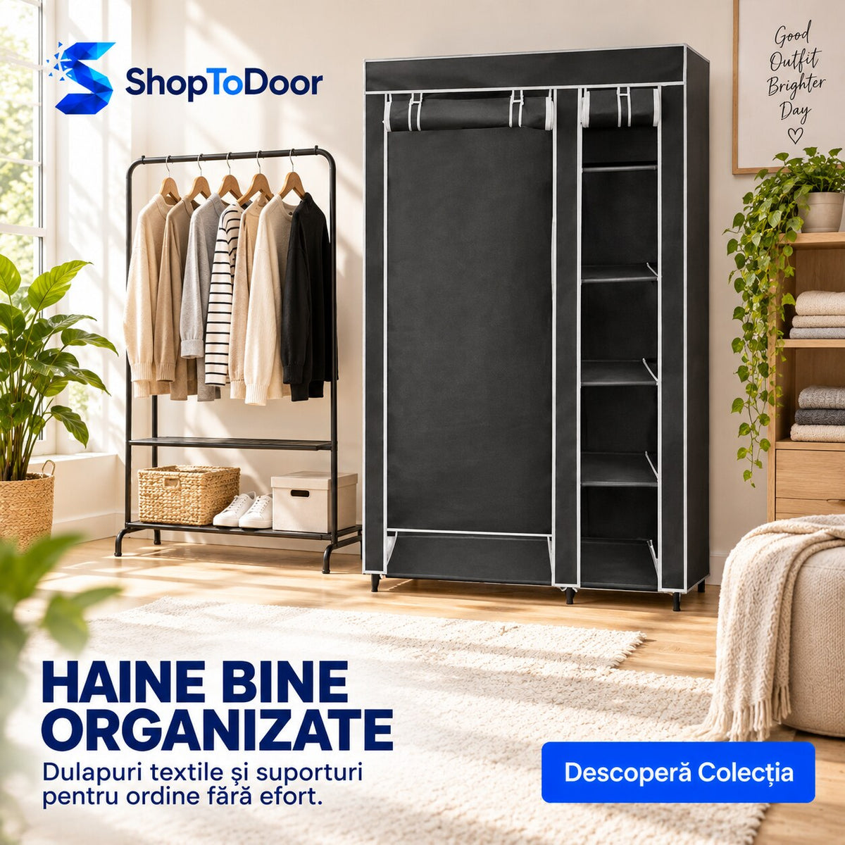 Card ShopToDoor – Dulapuri Textile și Suporturi Haine