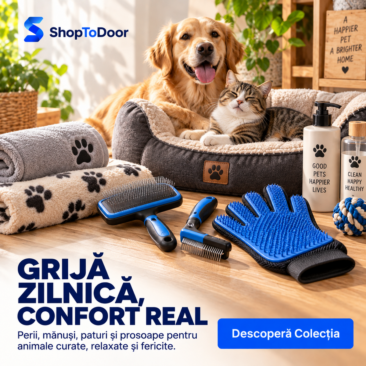 Îngrijire & Confort Animale de Companie - ShopToDoor