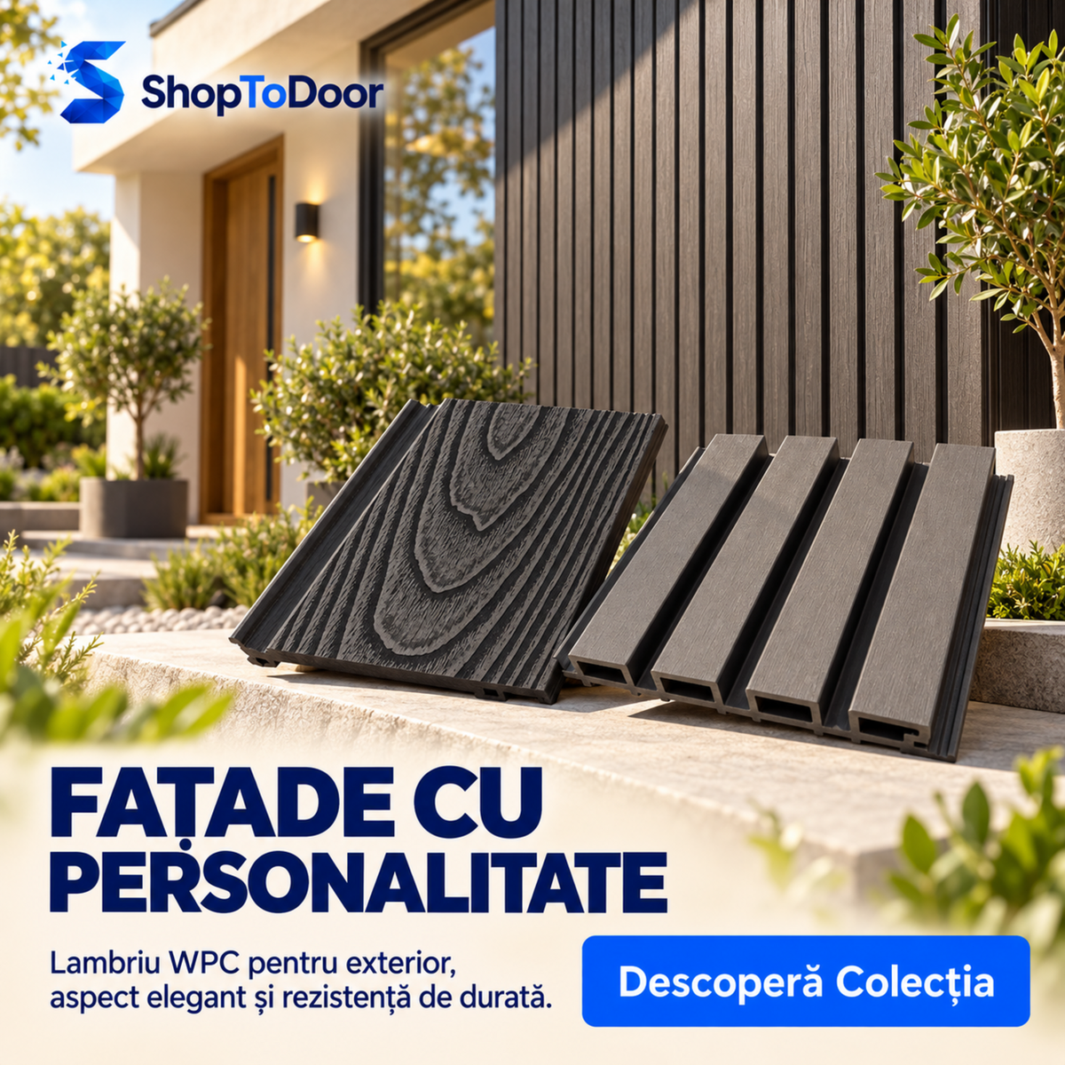 Lambriu WPC pentru Exterior – Fațade cu personalitate