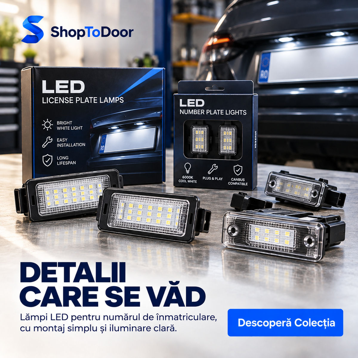 Lămpi Număr Înmatriculare - ShopToDoor