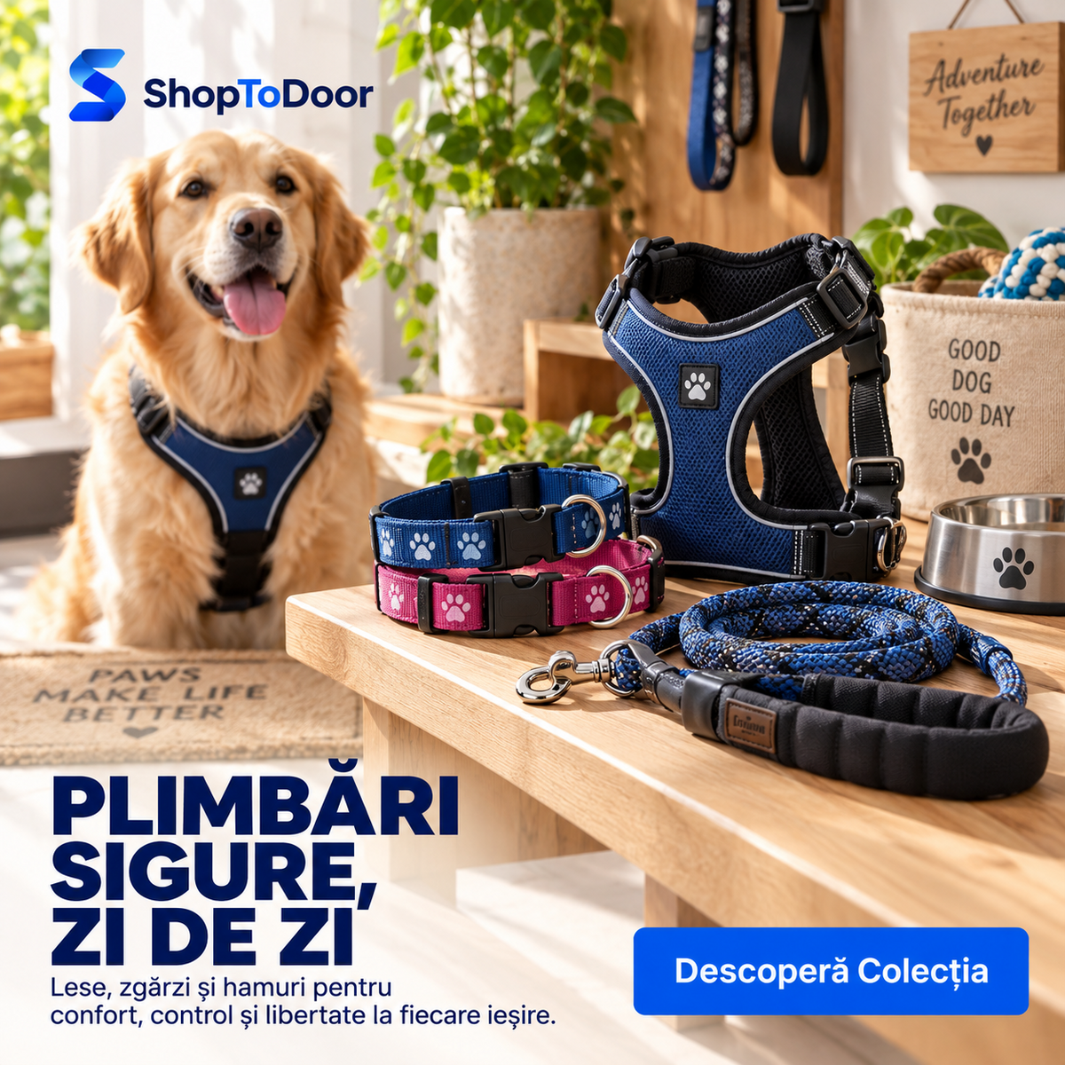 Lese, Zgărzi & Hamuri - ShopToDoor
