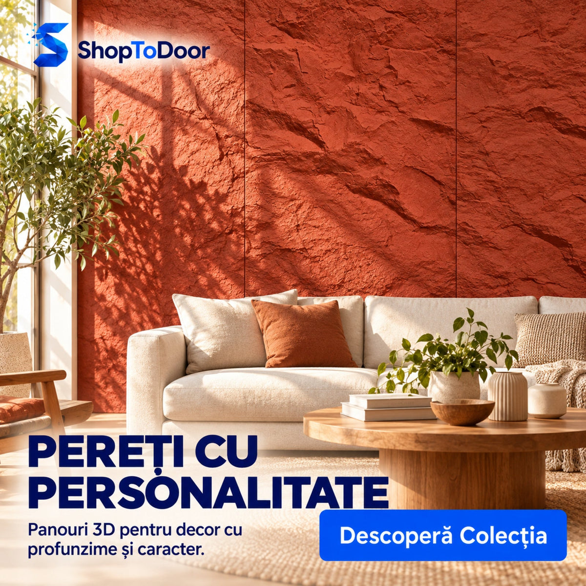 Panouri decorative 3D – Pereți cu personalitate – ShopToDoor