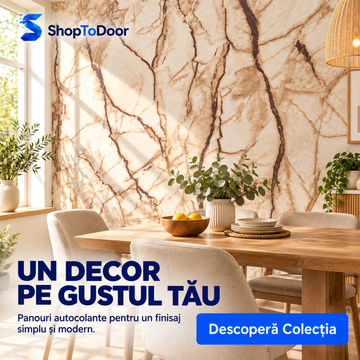 Card colecție autocolante – ShopToDoor