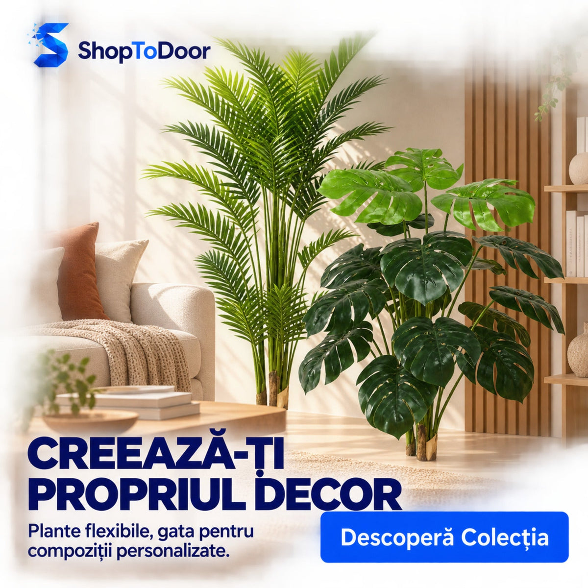 Card colecție Plante Artificiale fără Ghiveci