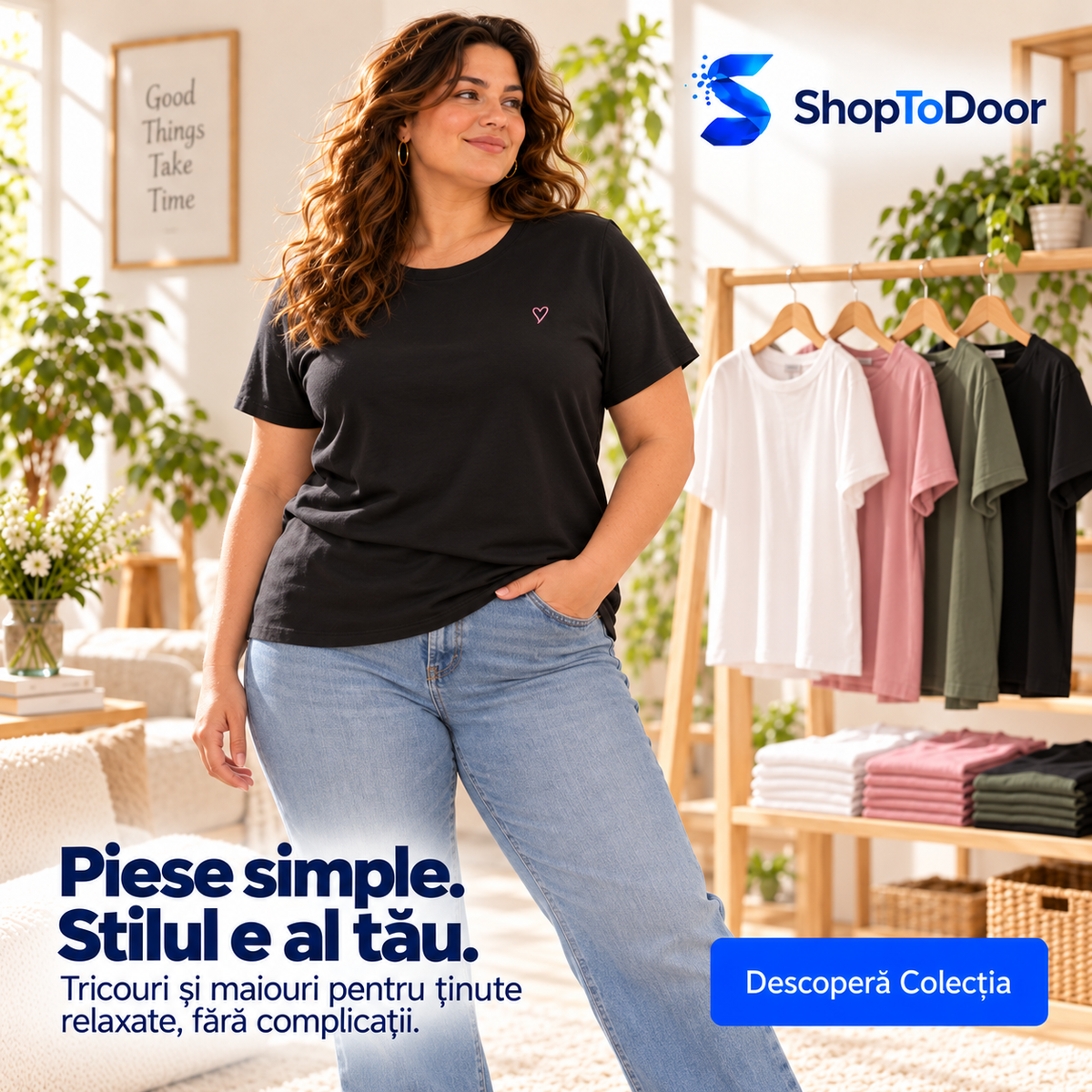 Card colecție Tricouri Plus Size