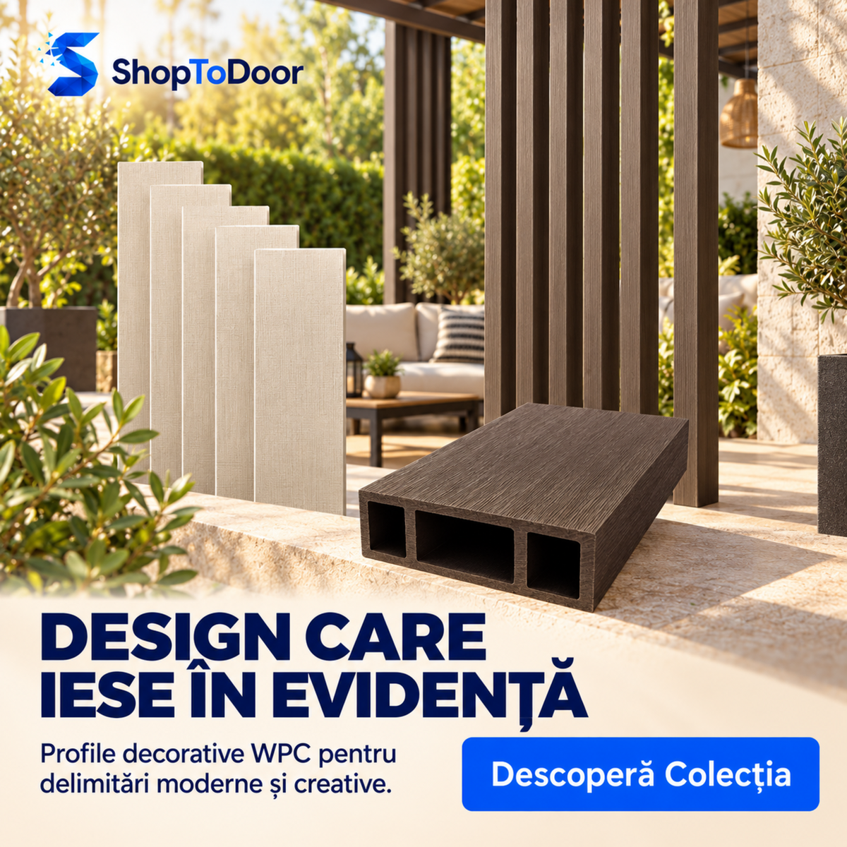 Profile Decorative WPC – Design care iese în evidență